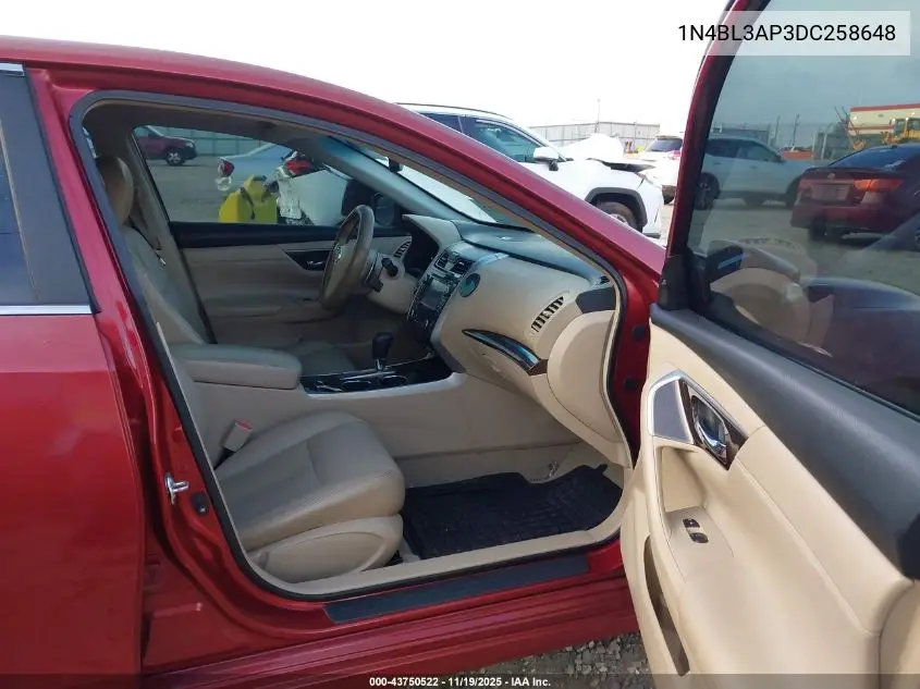 1N4BL3AP3DC258648 2013 Nissan Altima 3.5 Sl
