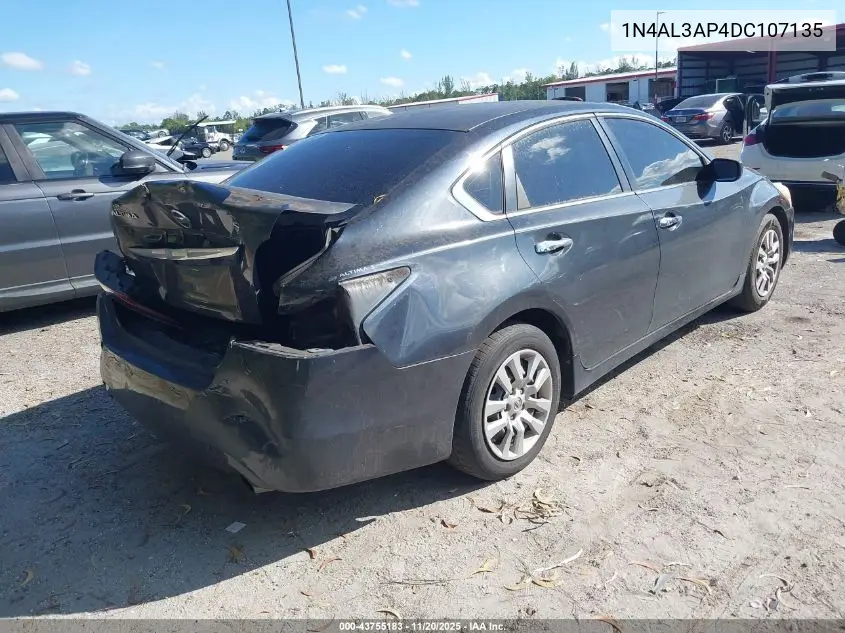 1N4AL3AP4DC107135 2013 Nissan Altima 2.5 S