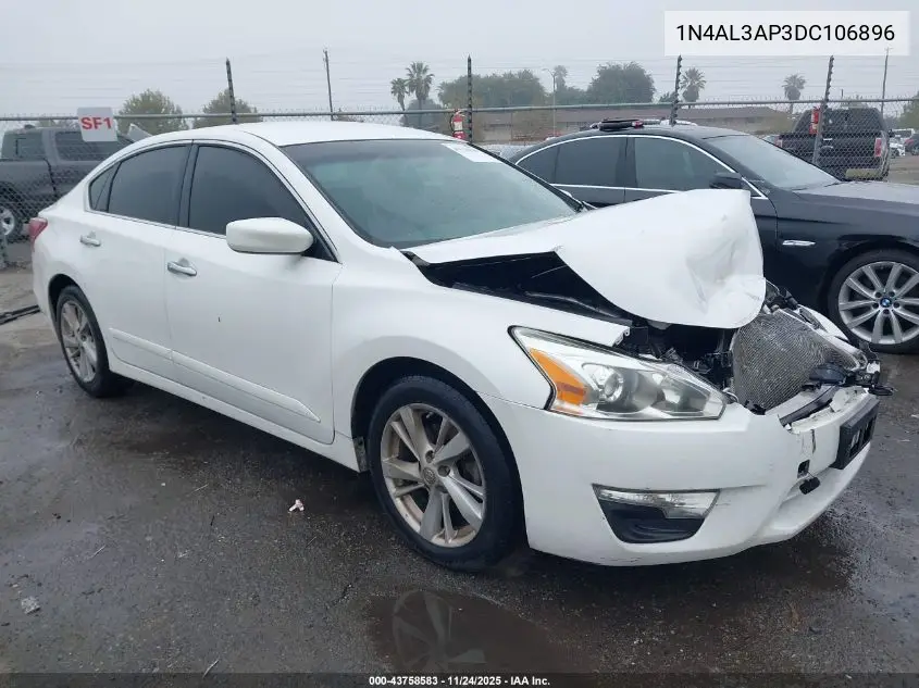 1N4AL3AP3DC106896 2013 Nissan Altima 2.5 Sv
