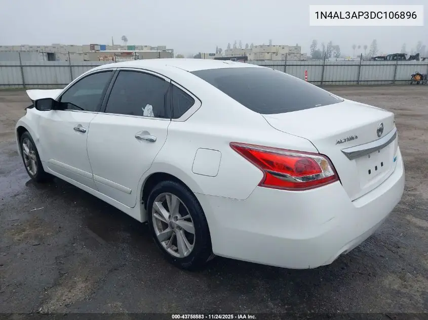 1N4AL3AP3DC106896 2013 Nissan Altima 2.5 Sv