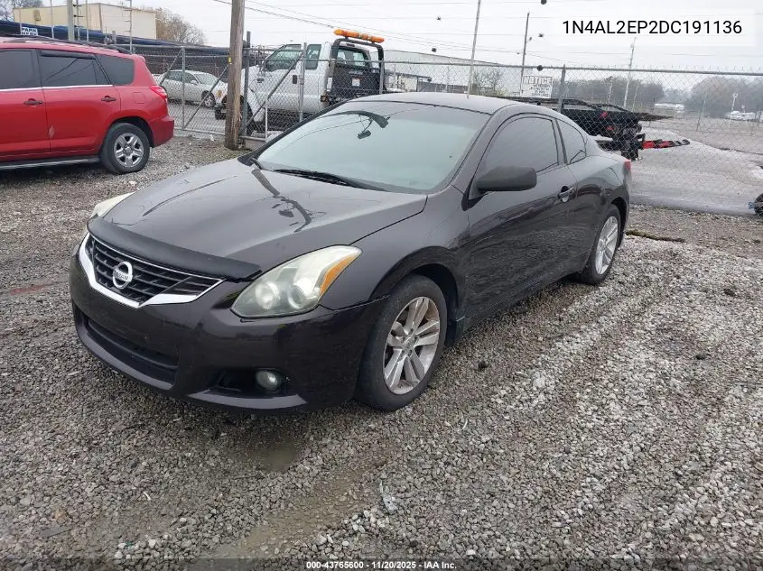 1N4AL2EP2DC191136 2013 Nissan Altima 2.5 S