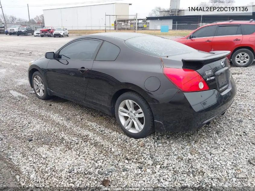 1N4AL2EP2DC191136 2013 Nissan Altima 2.5 S