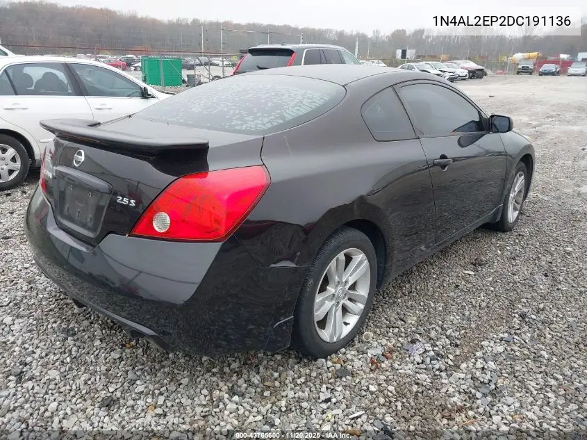 1N4AL2EP2DC191136 2013 Nissan Altima 2.5 S