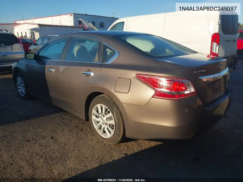 1N4AL3AP8DC249097 2013 Nissan Altima 2.5 S