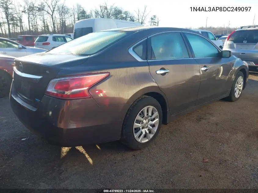 1N4AL3AP8DC249097 2013 Nissan Altima 2.5 S
