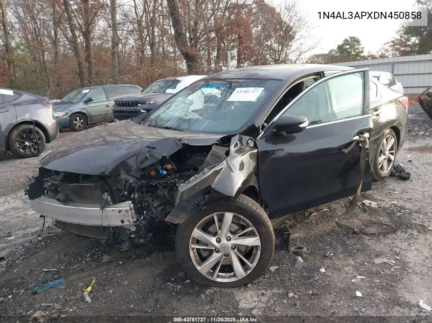 1N4AL3APXDN450858 2013 Nissan Altima 2.5 Sl