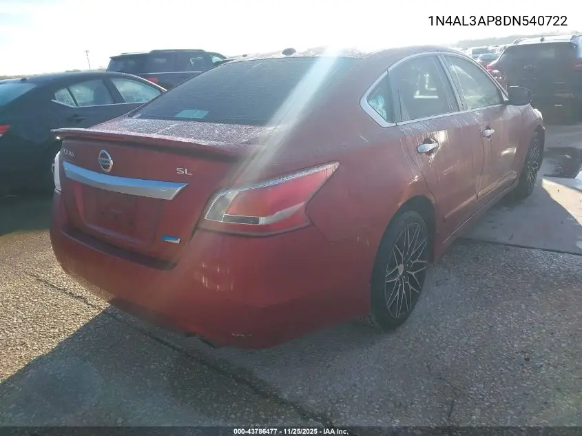 1N4AL3AP8DN540722 2013 Nissan Altima 2.5 Sl