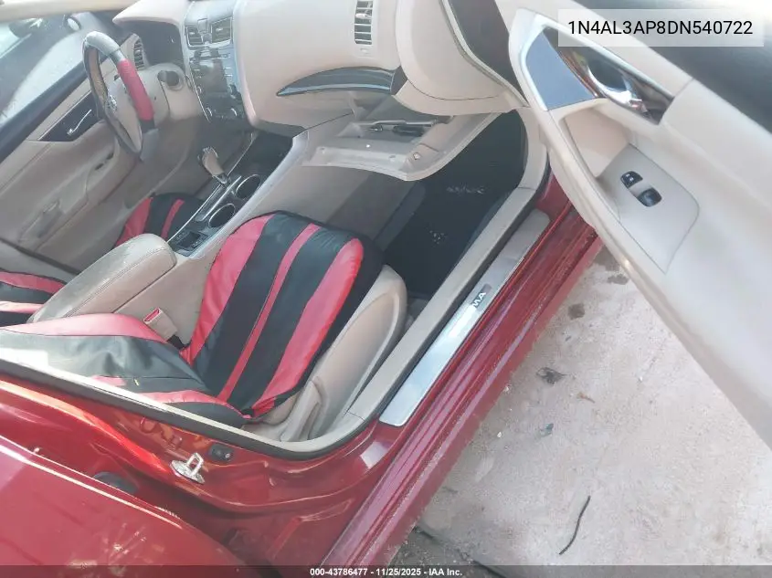 1N4AL3AP8DN540722 2013 Nissan Altima 2.5 Sl