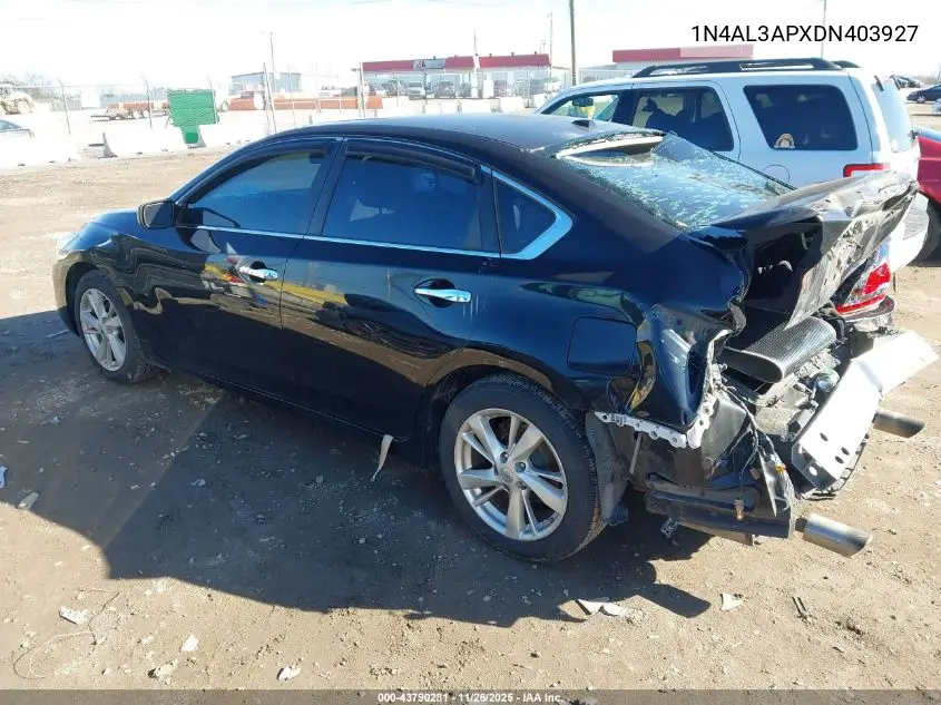 1N4AL3APXDN403927 2013 Nissan Altima 2.5 Sv