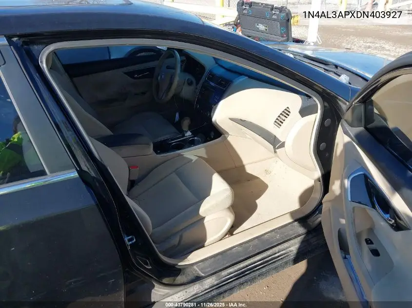 1N4AL3APXDN403927 2013 Nissan Altima 2.5 Sv