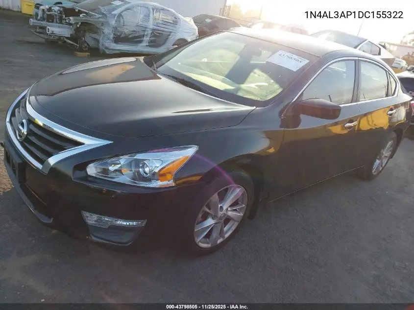 1N4AL3AP1DC155322 2013 Nissan Altima 2.5 Sv