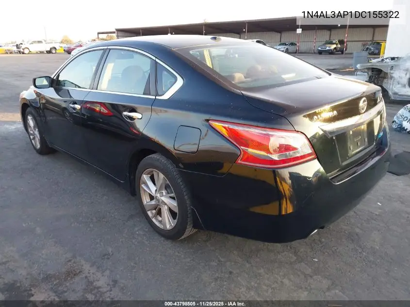 1N4AL3AP1DC155322 2013 Nissan Altima 2.5 Sv