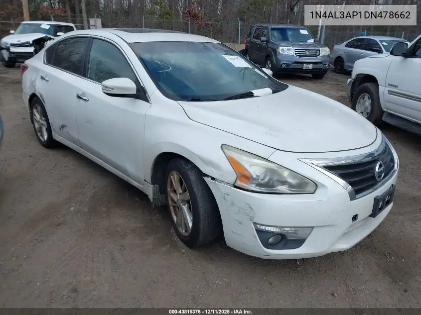 1N4AL3AP1DN478662 2013 Nissan Altima 2.5 Sl