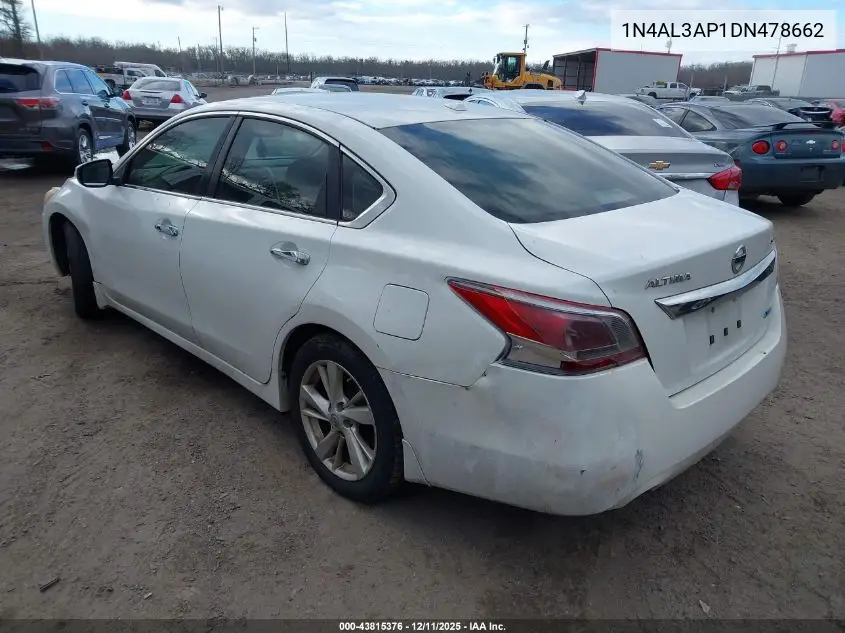 1N4AL3AP1DN478662 2013 Nissan Altima 2.5 Sl