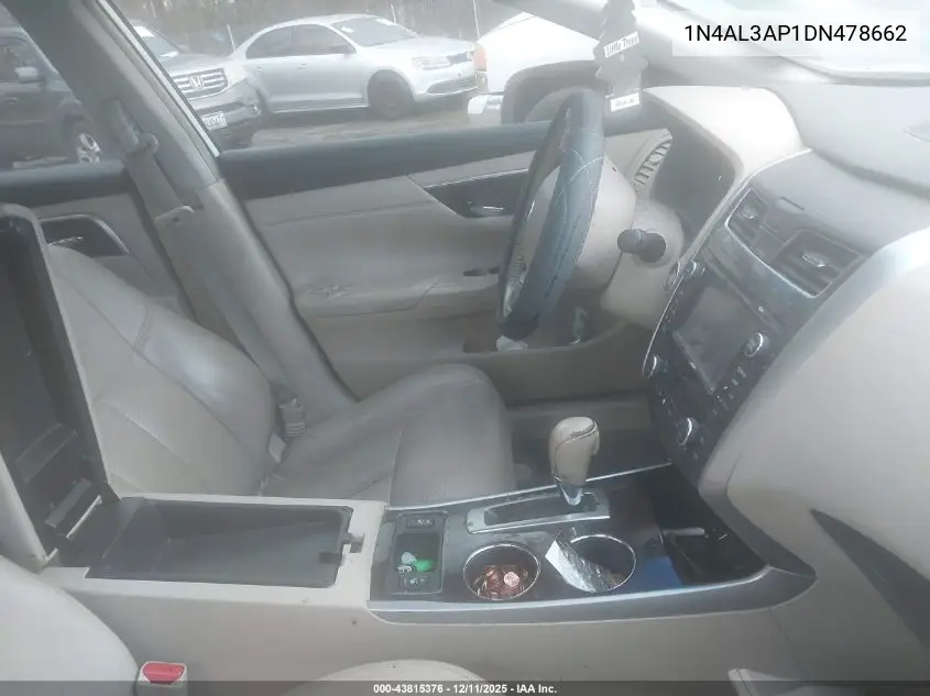 1N4AL3AP1DN478662 2013 Nissan Altima 2.5 Sl