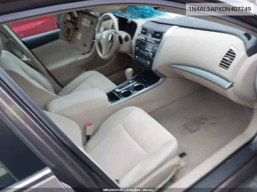 1N4AL3APXDN407749 2013 Nissan Altima 2.5 S
