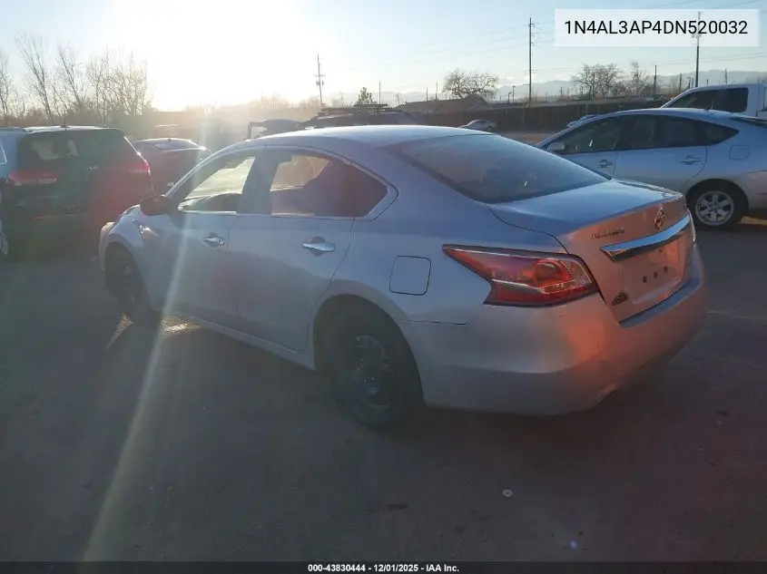 1N4AL3AP4DN520032 2013 Nissan Altima 2.5 S