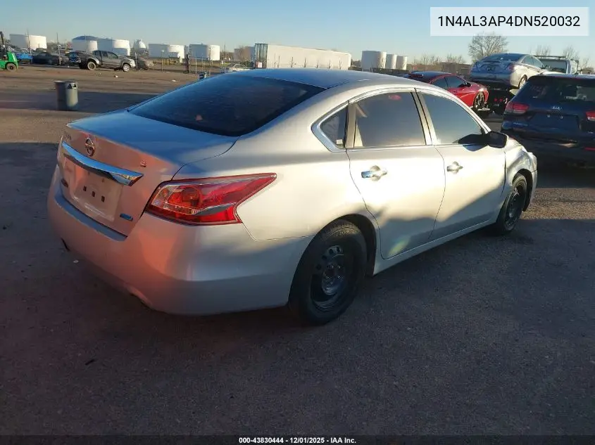 1N4AL3AP4DN520032 2013 Nissan Altima 2.5 S