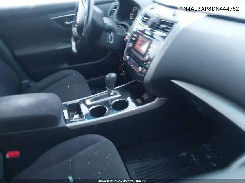 1N4AL3AP8DN444752 2013 Nissan Altima 2.5 Sv