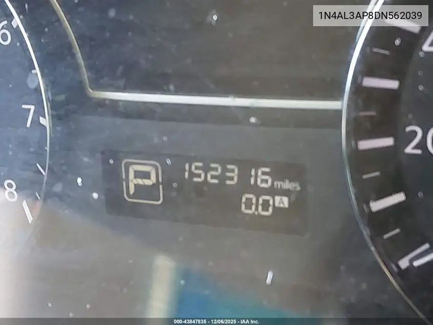 1N4AL3AP8DN562039 2013 Nissan Altima 2.5 Sl