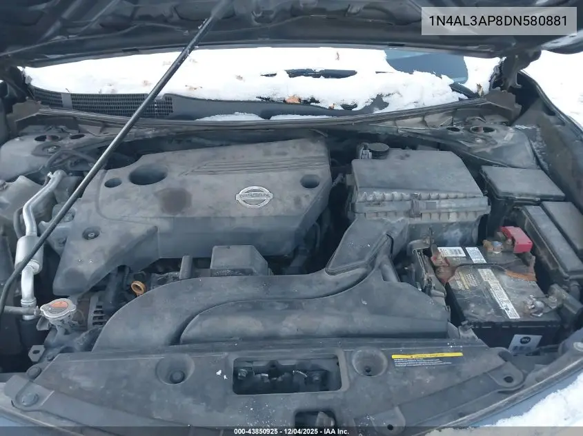 1N4AL3AP8DN580881 2013 Nissan Altima 2.5 S