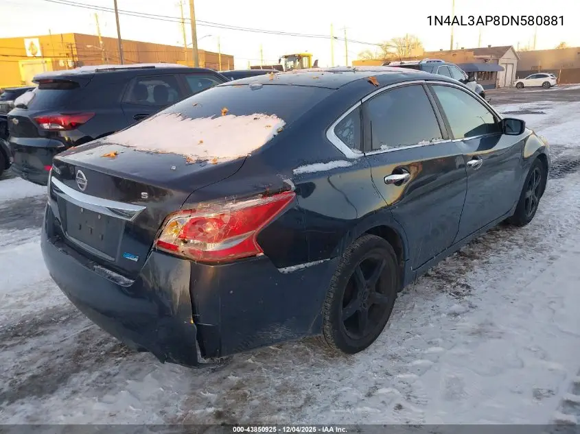1N4AL3AP8DN580881 2013 Nissan Altima 2.5 S