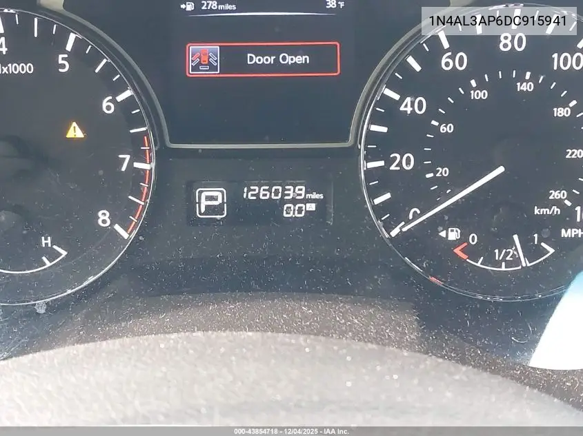1N4AL3AP6DC915941 2013 Nissan Altima 2.5 S