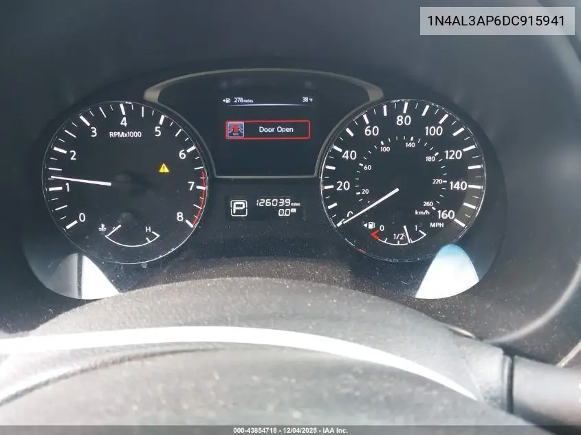 1N4AL3AP6DC915941 2013 Nissan Altima 2.5 S