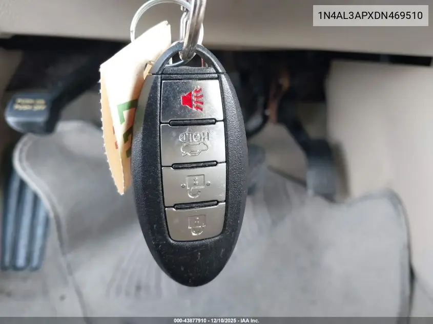 1N4AL3APXDN469510 2013 Nissan Altima 2.5 Sl