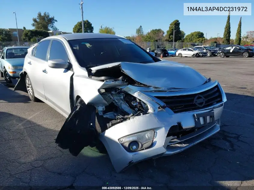 1N4AL3AP4DC231972 2013 Nissan Altima 2.5 S