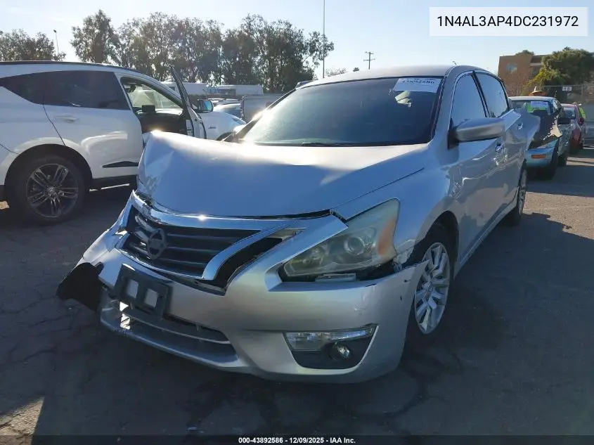 1N4AL3AP4DC231972 2013 Nissan Altima 2.5 S