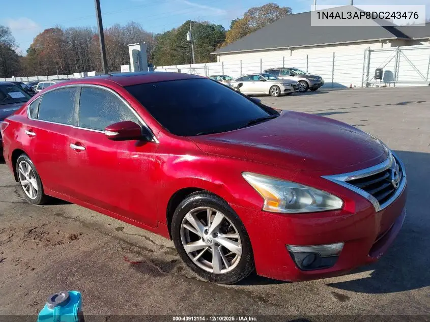 1N4AL3AP8DC243476 2013 Nissan Altima 2.5 Sl