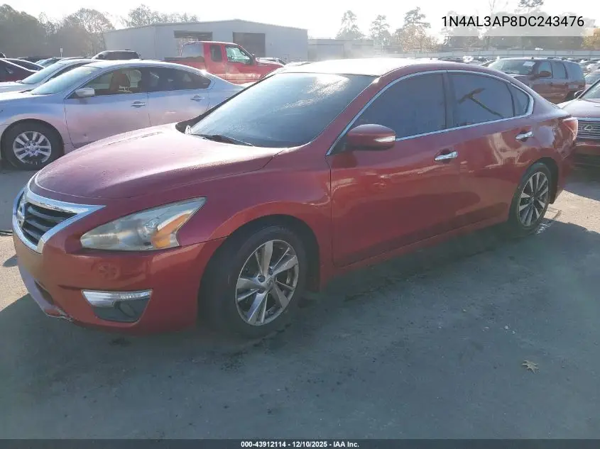 1N4AL3AP8DC243476 2013 Nissan Altima 2.5 Sl