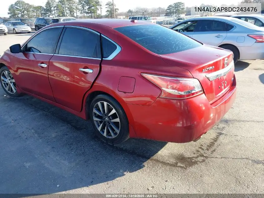 1N4AL3AP8DC243476 2013 Nissan Altima 2.5 Sl