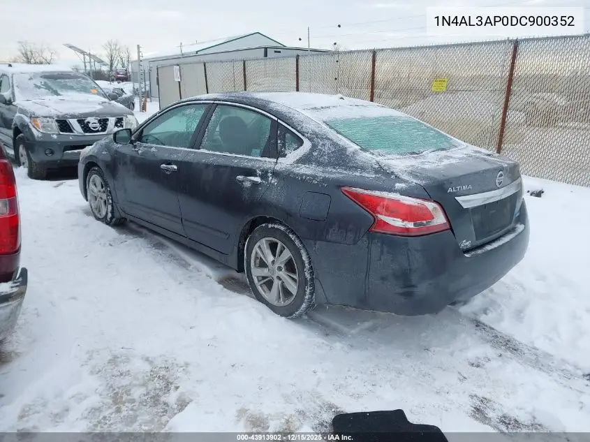 1N4AL3AP0DC900352 2013 Nissan Altima 2.5 Sl
