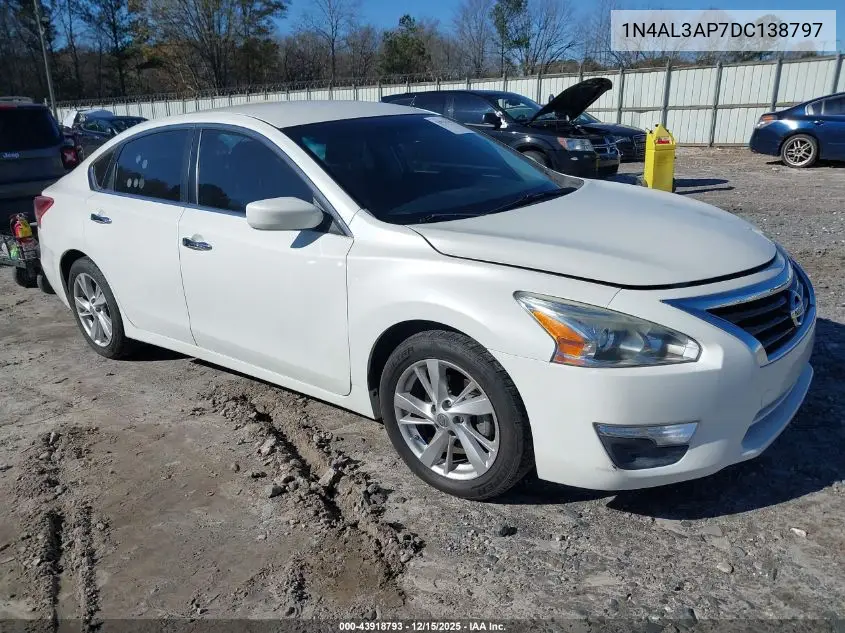 1N4AL3AP7DC138797 2013 Nissan Altima 2.5 Sv