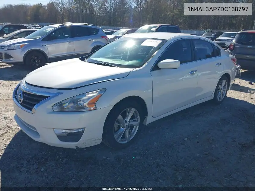 1N4AL3AP7DC138797 2013 Nissan Altima 2.5 Sv