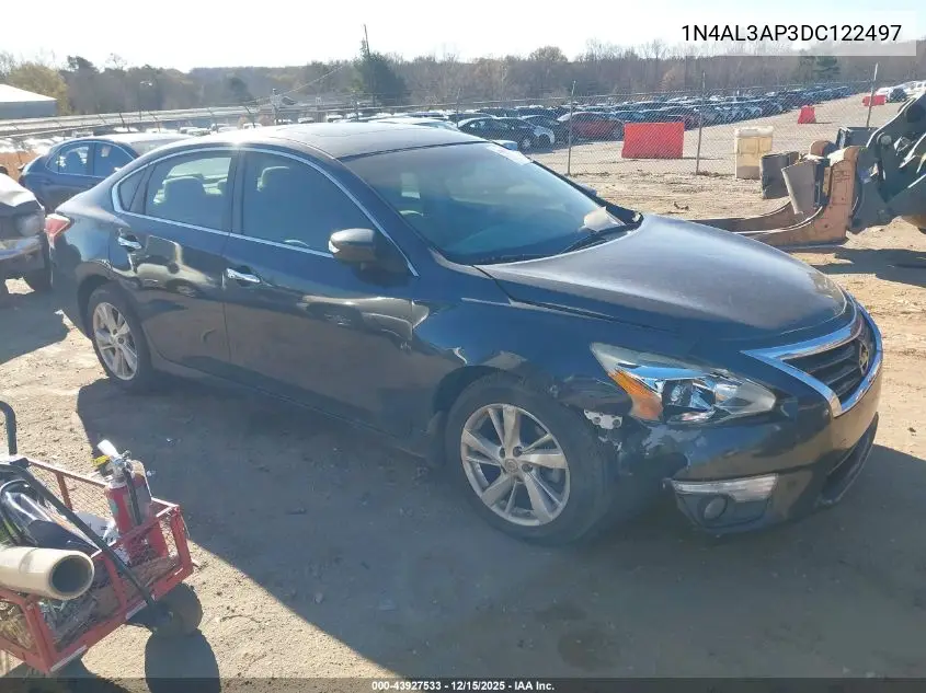 1N4AL3AP3DC122497 2013 Nissan Altima 2.5 Sv