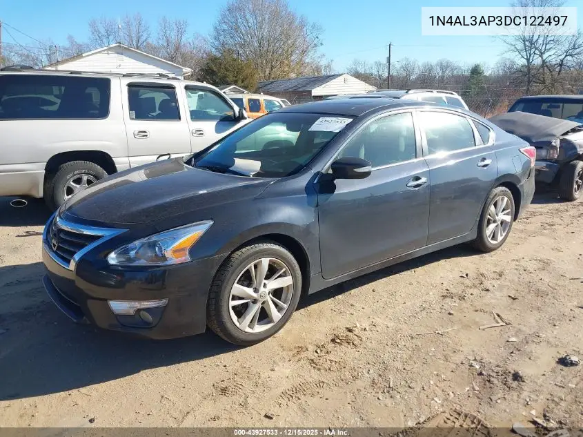 1N4AL3AP3DC122497 2013 Nissan Altima 2.5 Sv