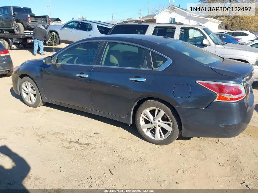 1N4AL3AP3DC122497 2013 Nissan Altima 2.5 Sv
