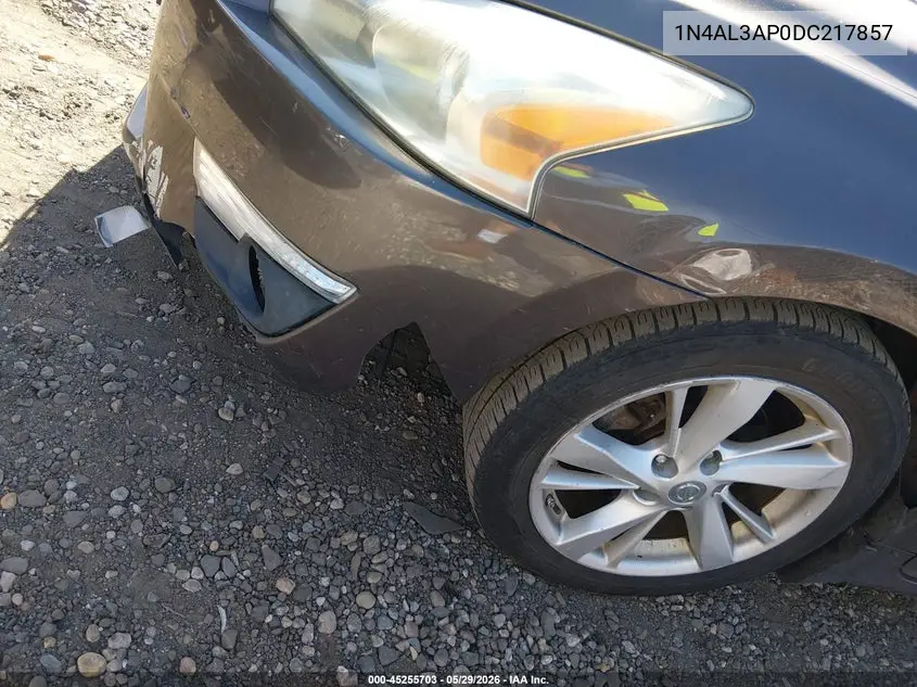 1N4AL3AP0DC217857 2013 Nissan Altima 2.5 Sv