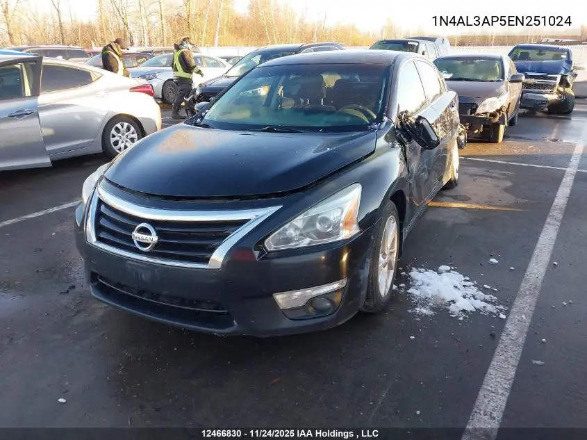 1N4AL3AP5EN251024 2014 Nissan Altima 2.5/S/Sv/Sl