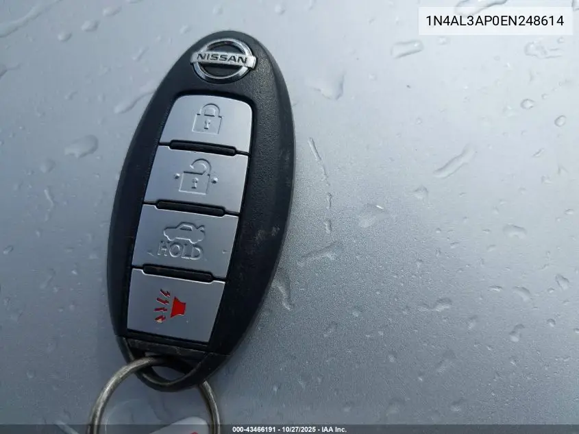 1N4AL3AP0EN248614 2014 Nissan Altima 2.5 S