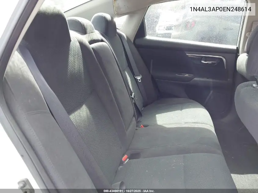 1N4AL3AP0EN248614 2014 Nissan Altima 2.5 S