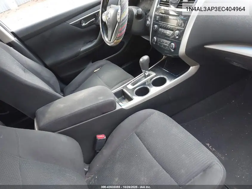 1N4AL3AP3EC404964 2014 Nissan Altima 2.5/2.5 S/2.5 Sl/2.5 Sv