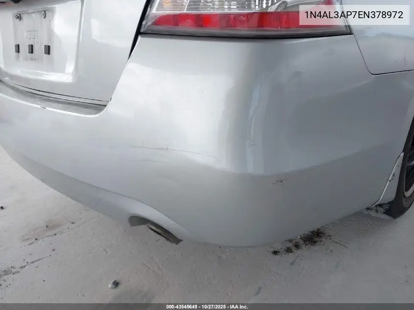 1N4AL3AP7EN378972 2014 Nissan Altima 2.5/2.5 S/2.5 Sl/2.5 Sv