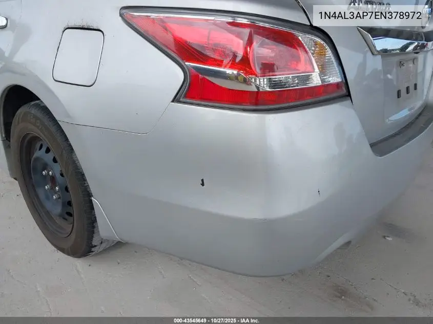 1N4AL3AP7EN378972 2014 Nissan Altima 2.5/2.5 S/2.5 Sl/2.5 Sv