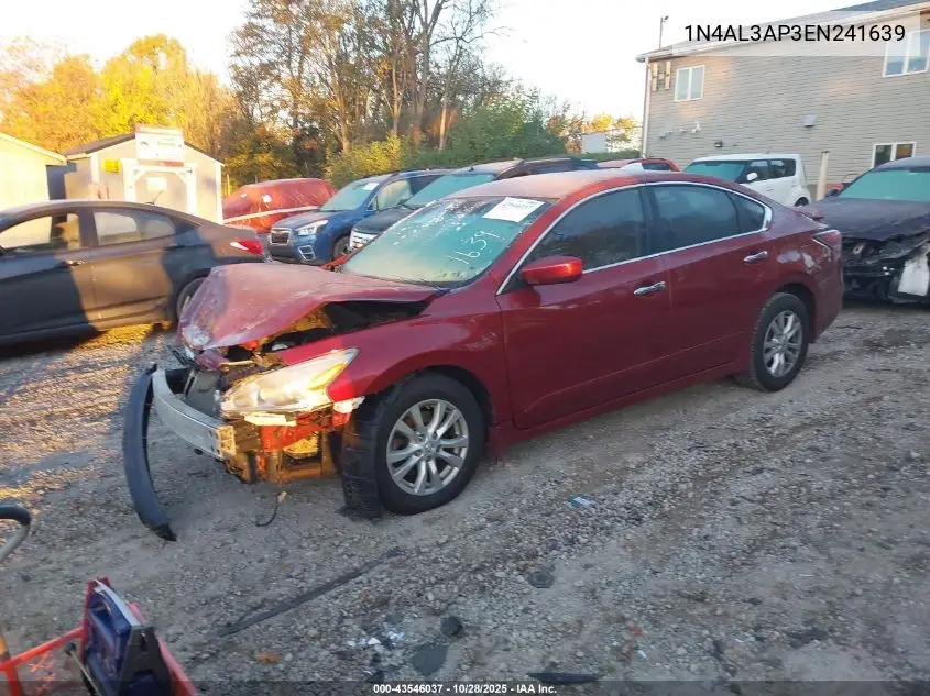 1N4AL3AP3EN241639 2014 Nissan Altima 2.5 S
