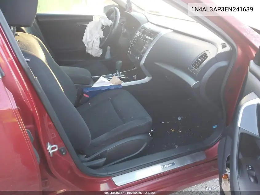 1N4AL3AP3EN241639 2014 Nissan Altima 2.5 S