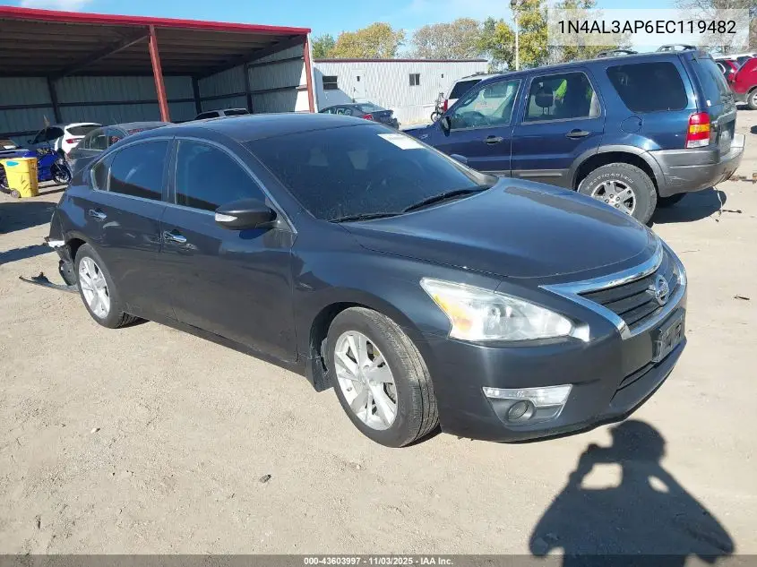 1N4AL3AP6EC119482 2014 Nissan Altima 2.5 Sl